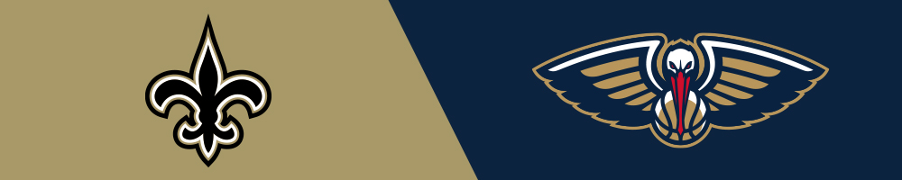 Saints/Pelicans Banner Logo